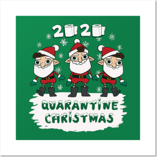 Quarantine Christmas 2020 Posters and Art